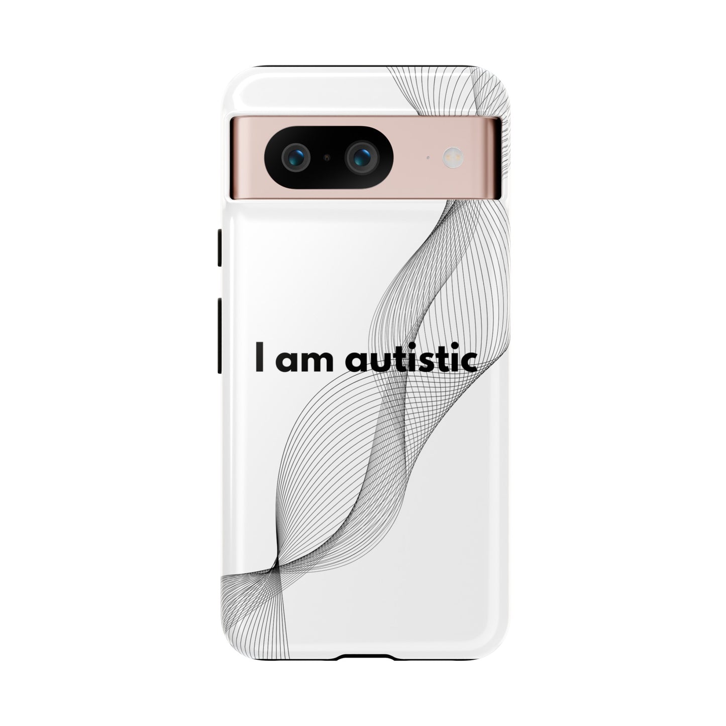 "I am autistic" Premium Quality Phone Case