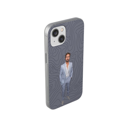 "Ryan Gosling blue" High Quality Phone Case