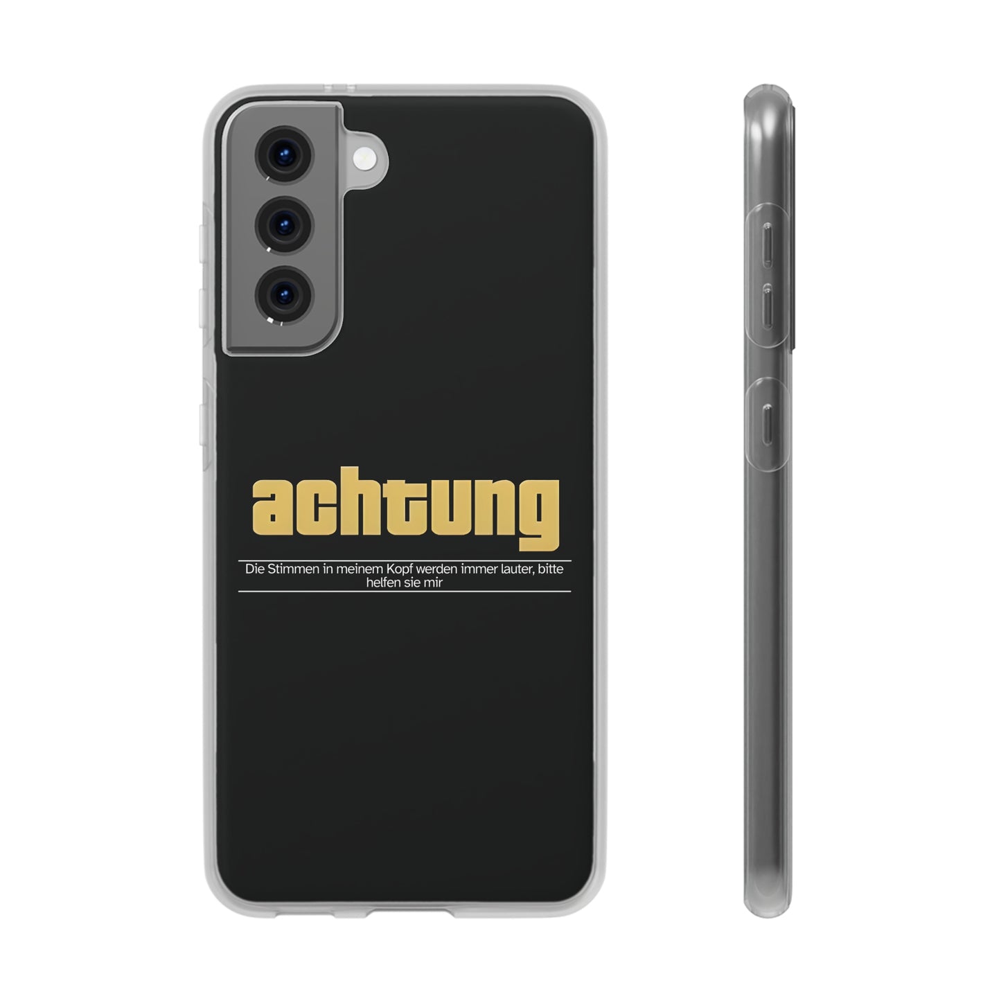 "Achtung (Stimmen)" High Quality Phone Case