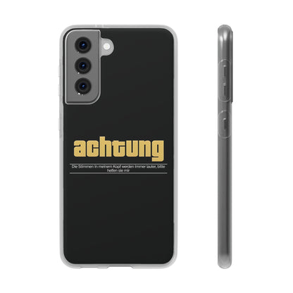 "Achtung (Stimmen)" High Quality Phone Case