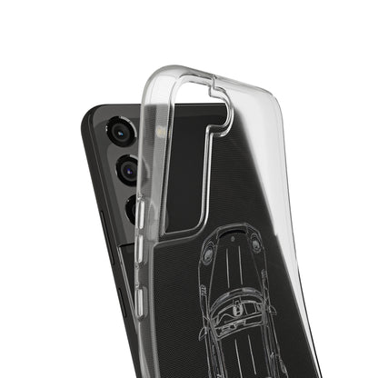 "Car Blueprint" High Quality Phone Case