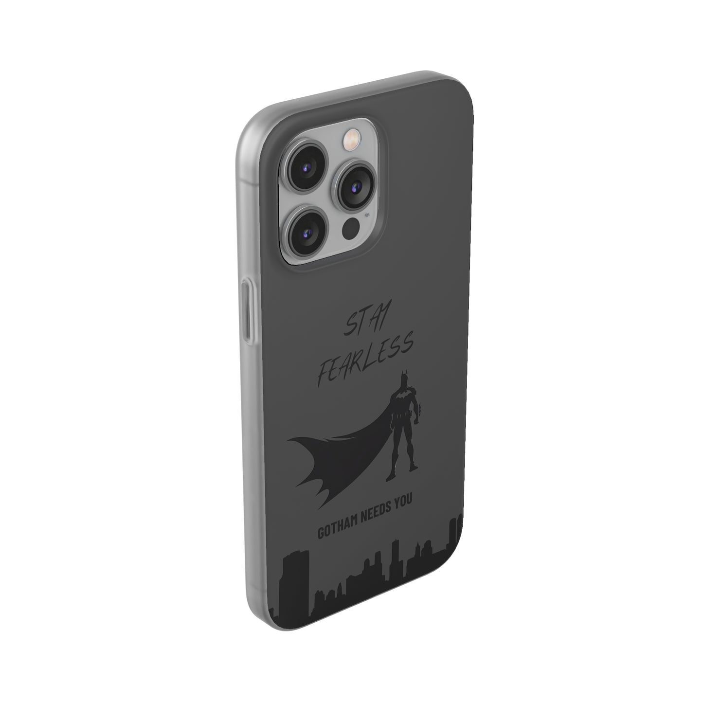 "Stay fearless, Gotham needs you" High Quality Phone Case