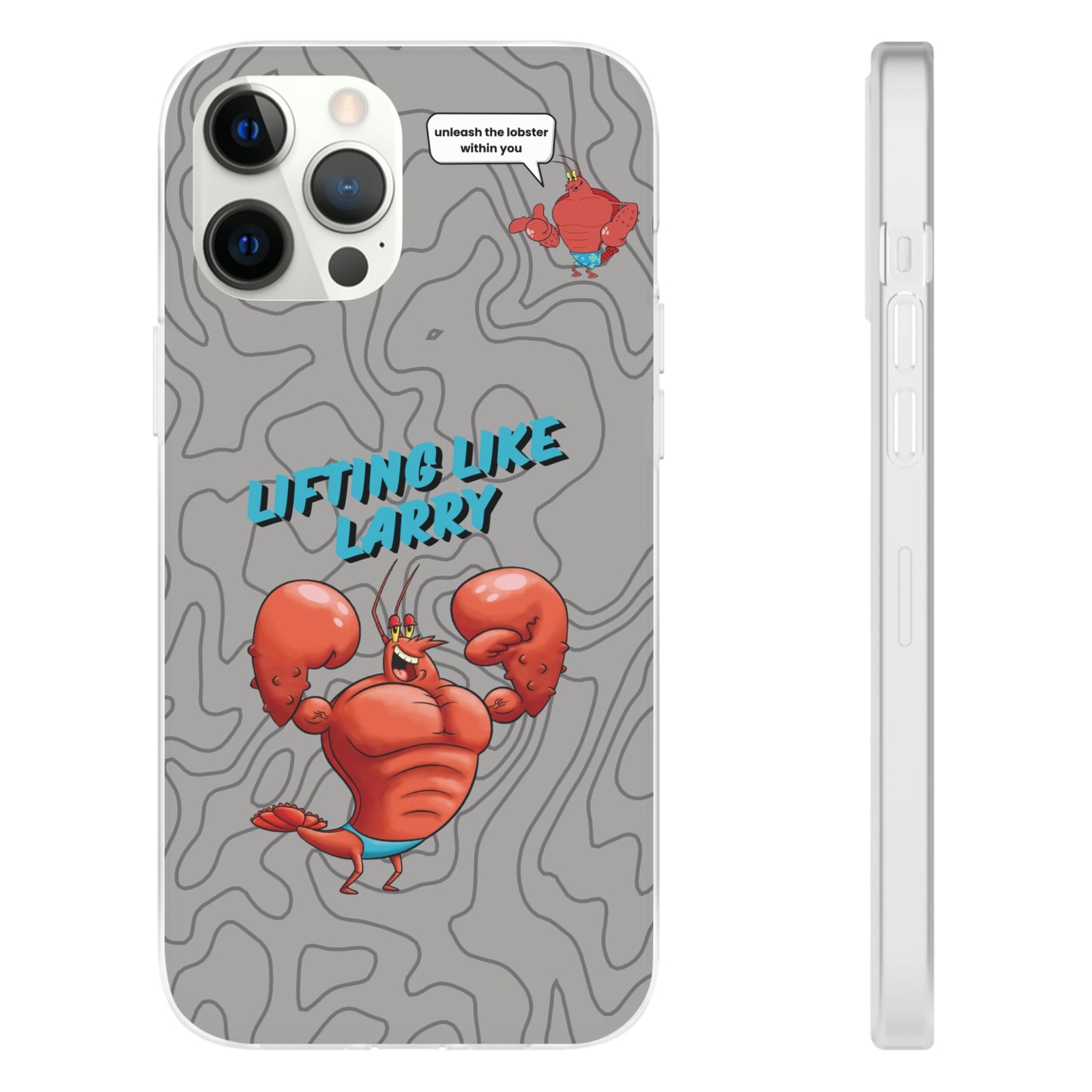 "Lifting like Larry" High Quality Phone Case