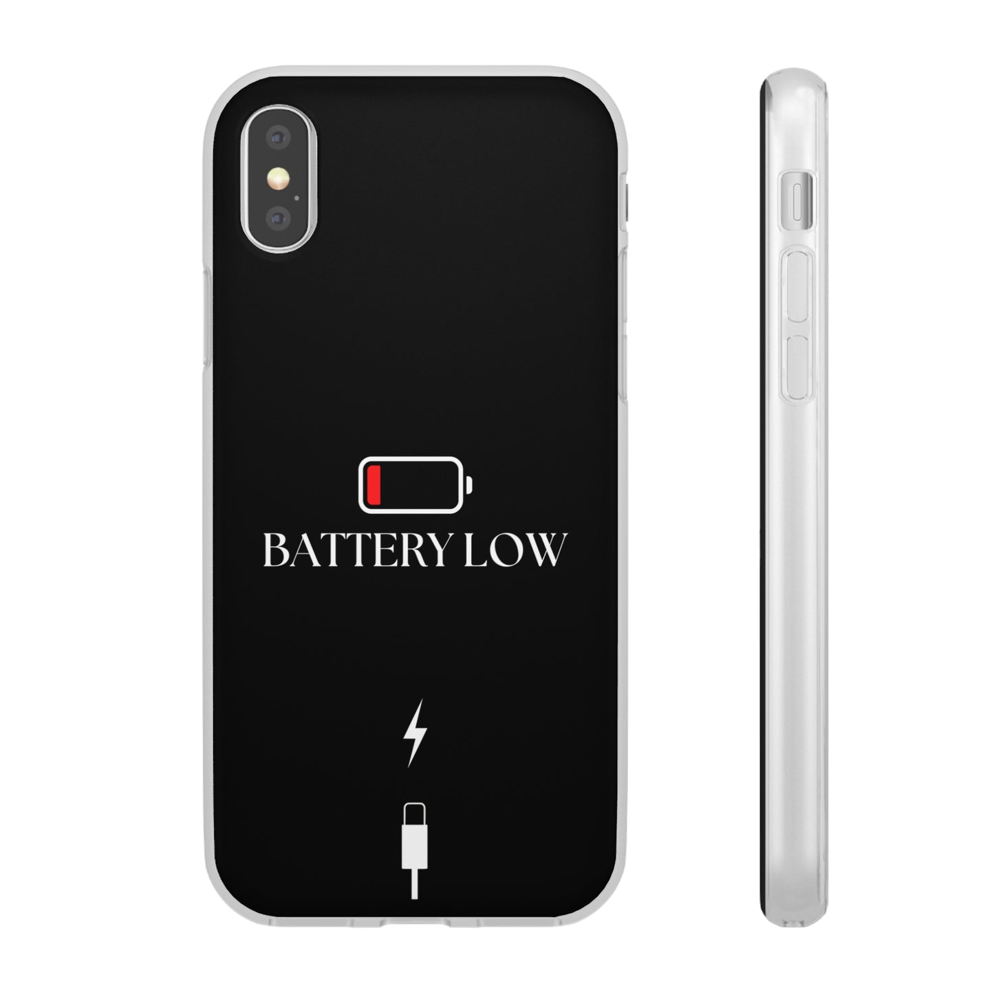 "Battery Low" High Quality Phone Case