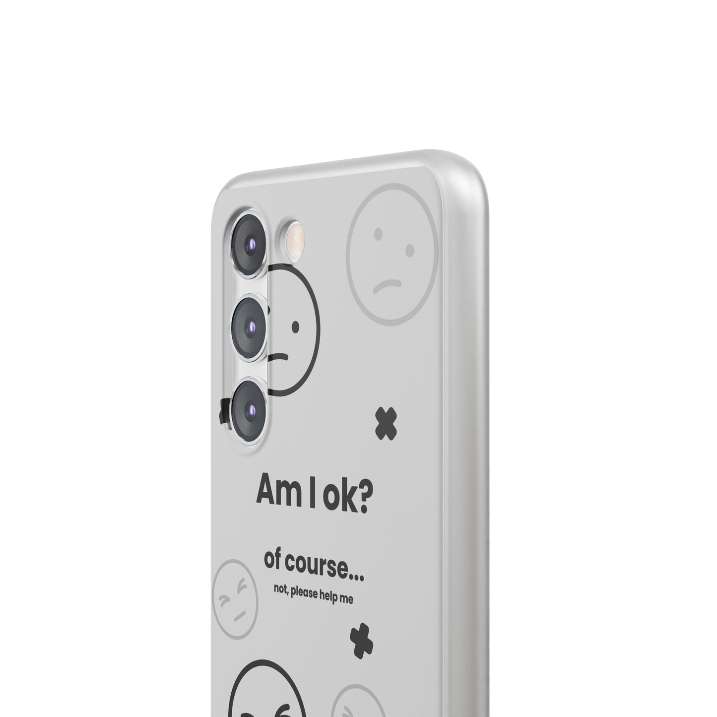 "Am I ok?" High Quality Phone Case