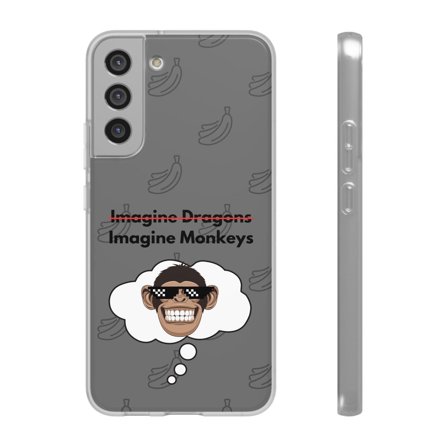 "Imagine Monkeys" High Quality Phone Case