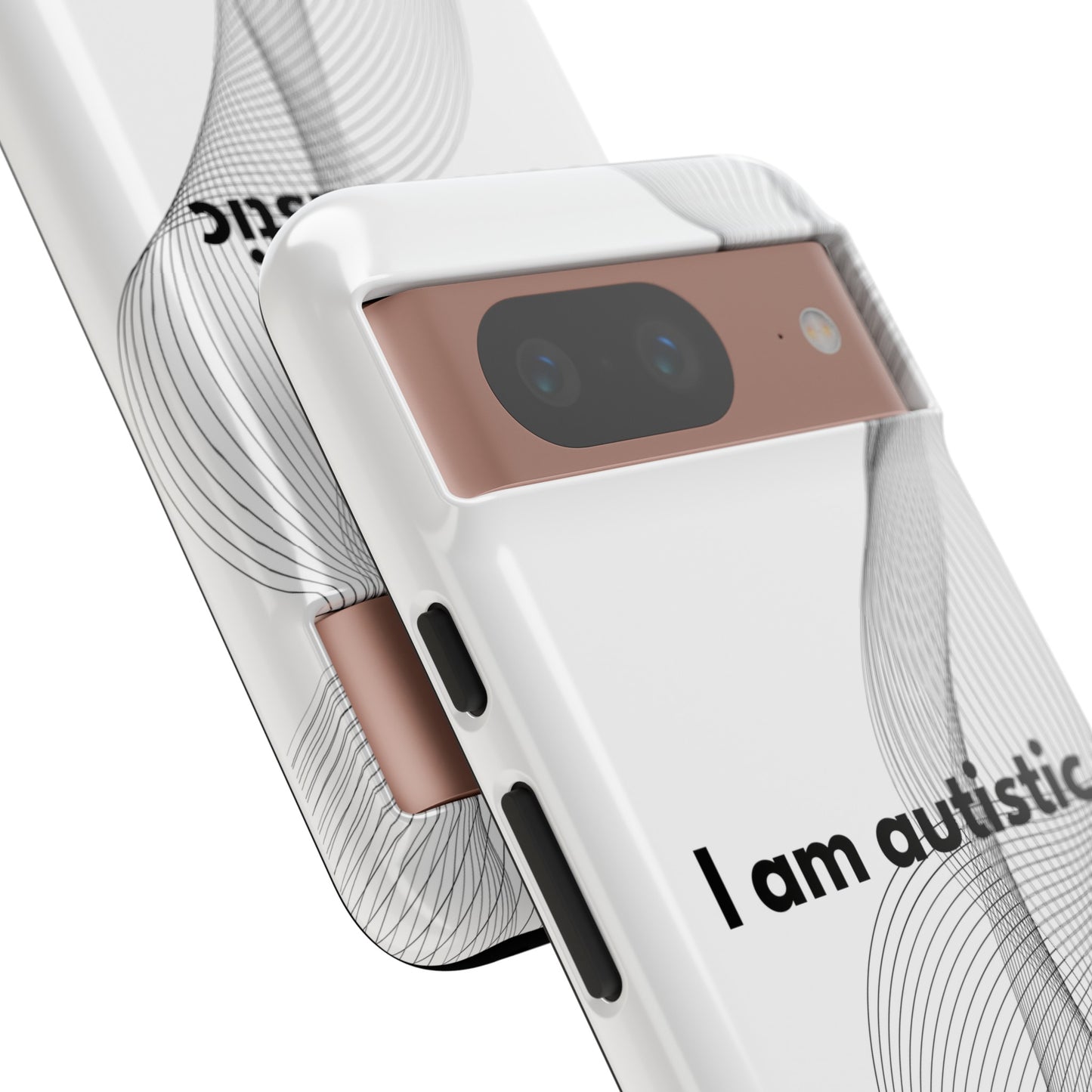 "I am autistic" Premium Quality Phone Case