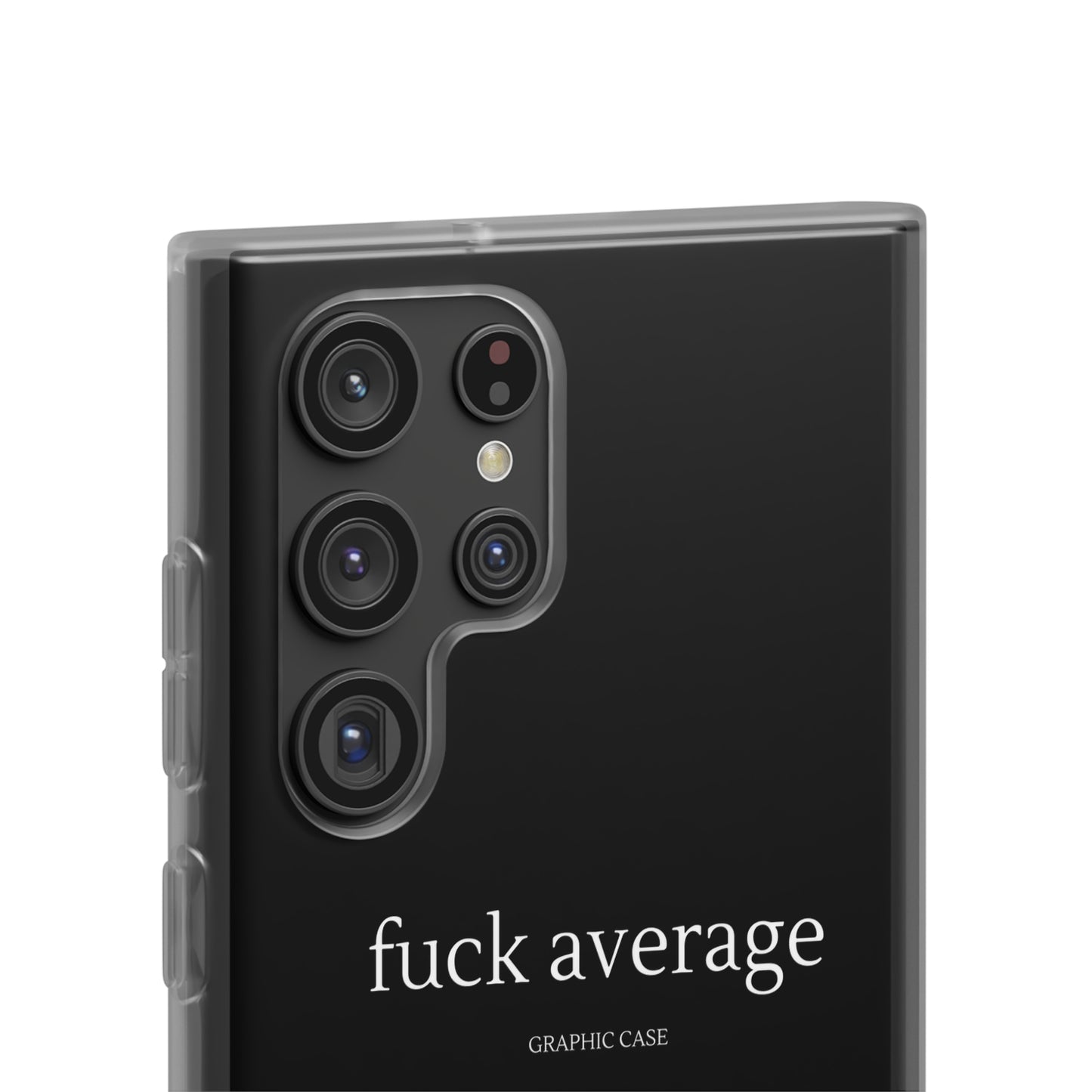 "fuck average" High Quality Phone Case