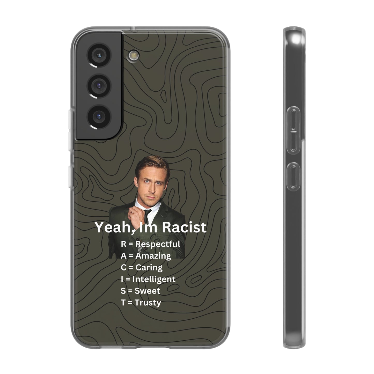 "Yeah, I'm Racist" High Quality Phone Case