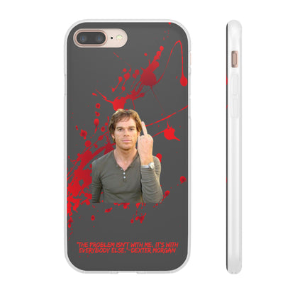 Dexter Middle Finger High Quality Phone Case