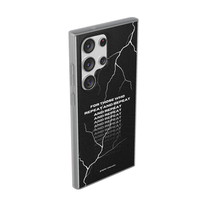 "For those who repeat and repeat..." High Quality Phone Case