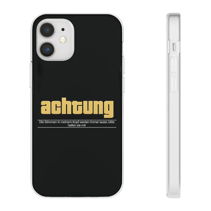 "Achtung (Stimmen)" High Quality Phone Case