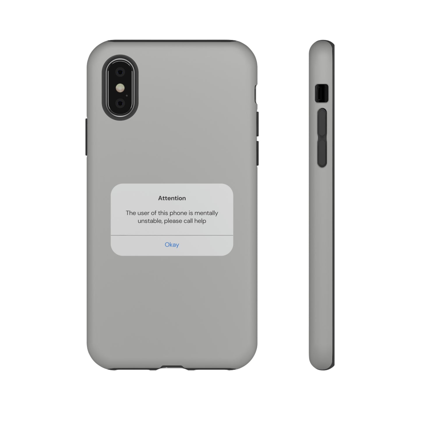 "Attention Notification" Premium Quality Phone Case