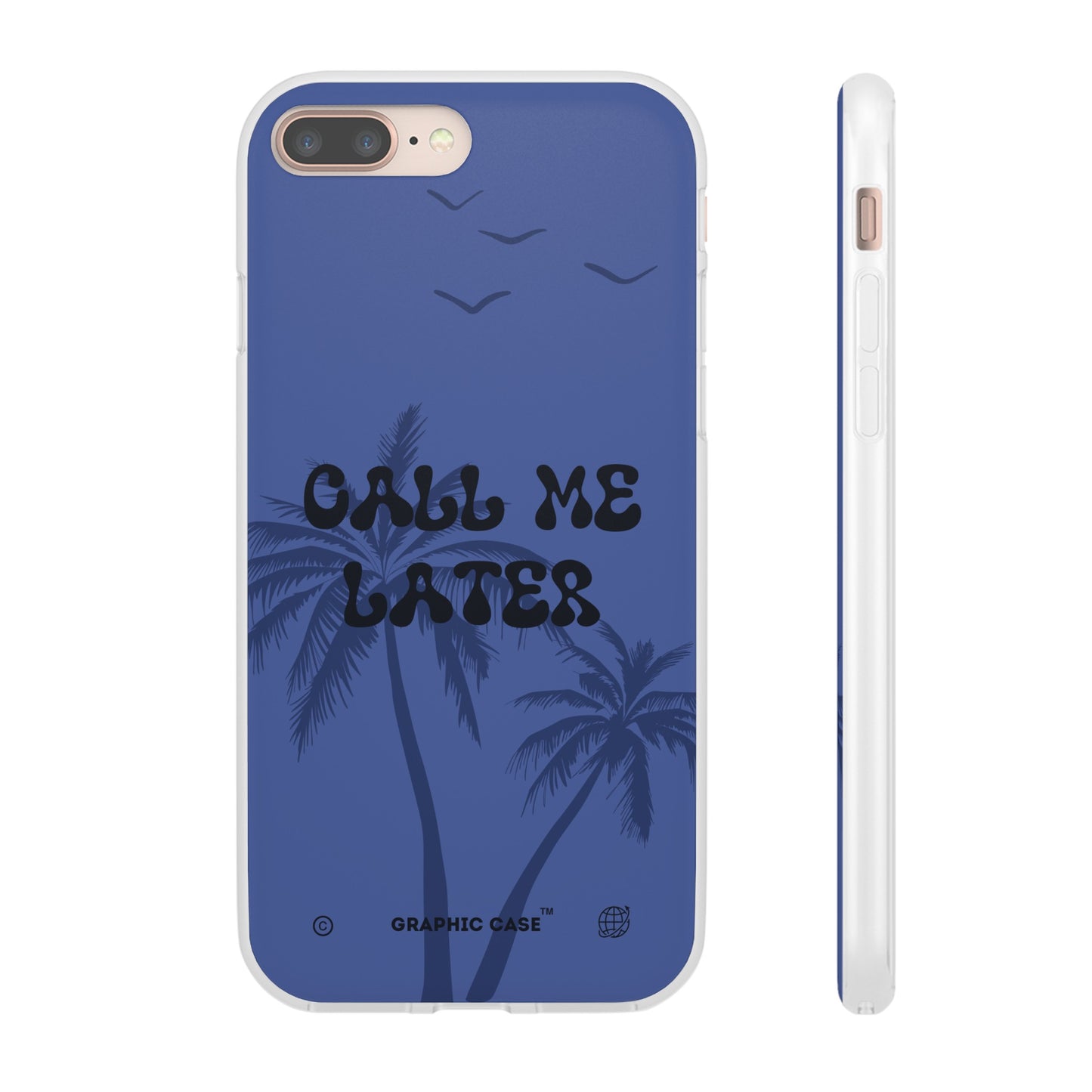 "Call me later" High Quality Phone Case