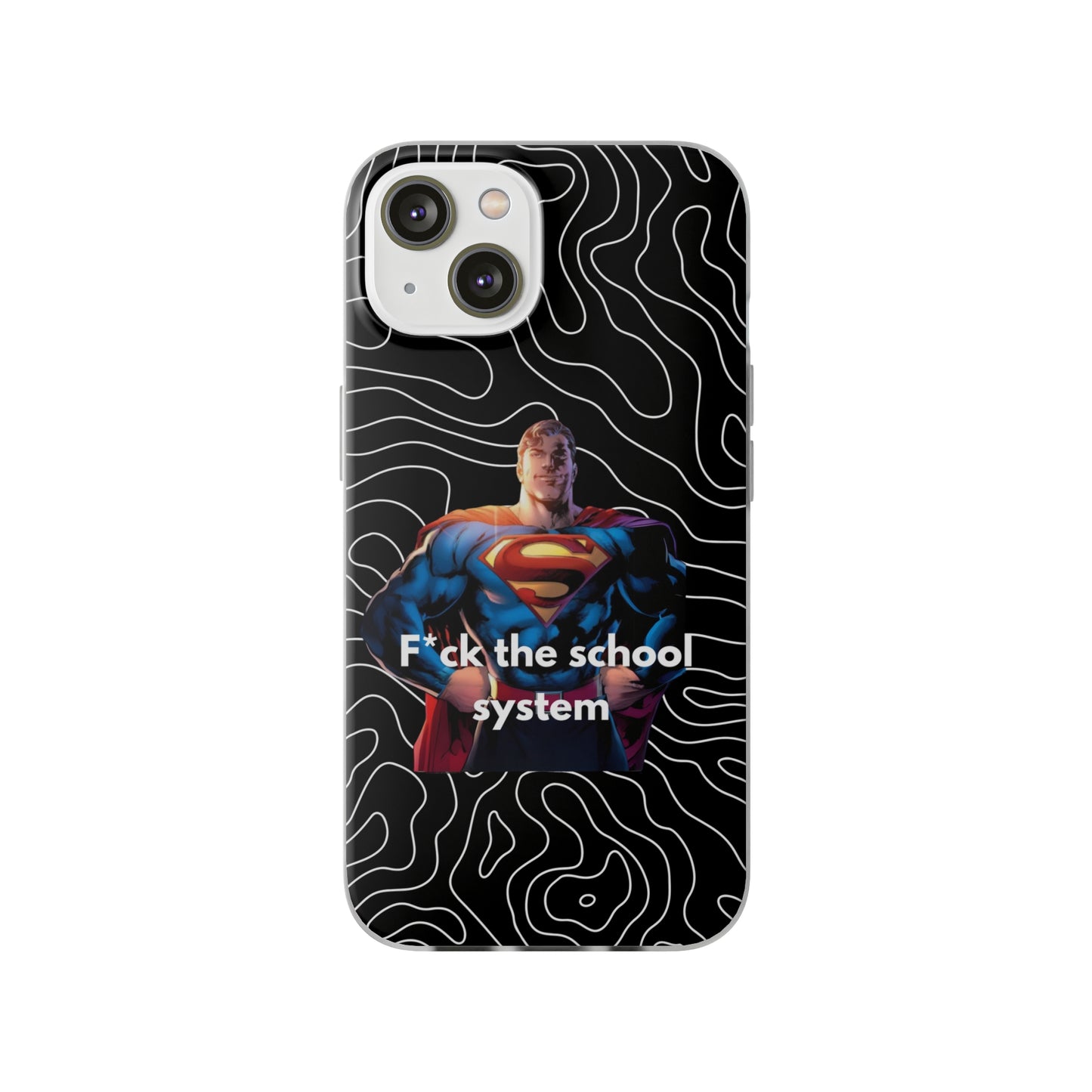 "F*ck the school system" High Quality Phone Case