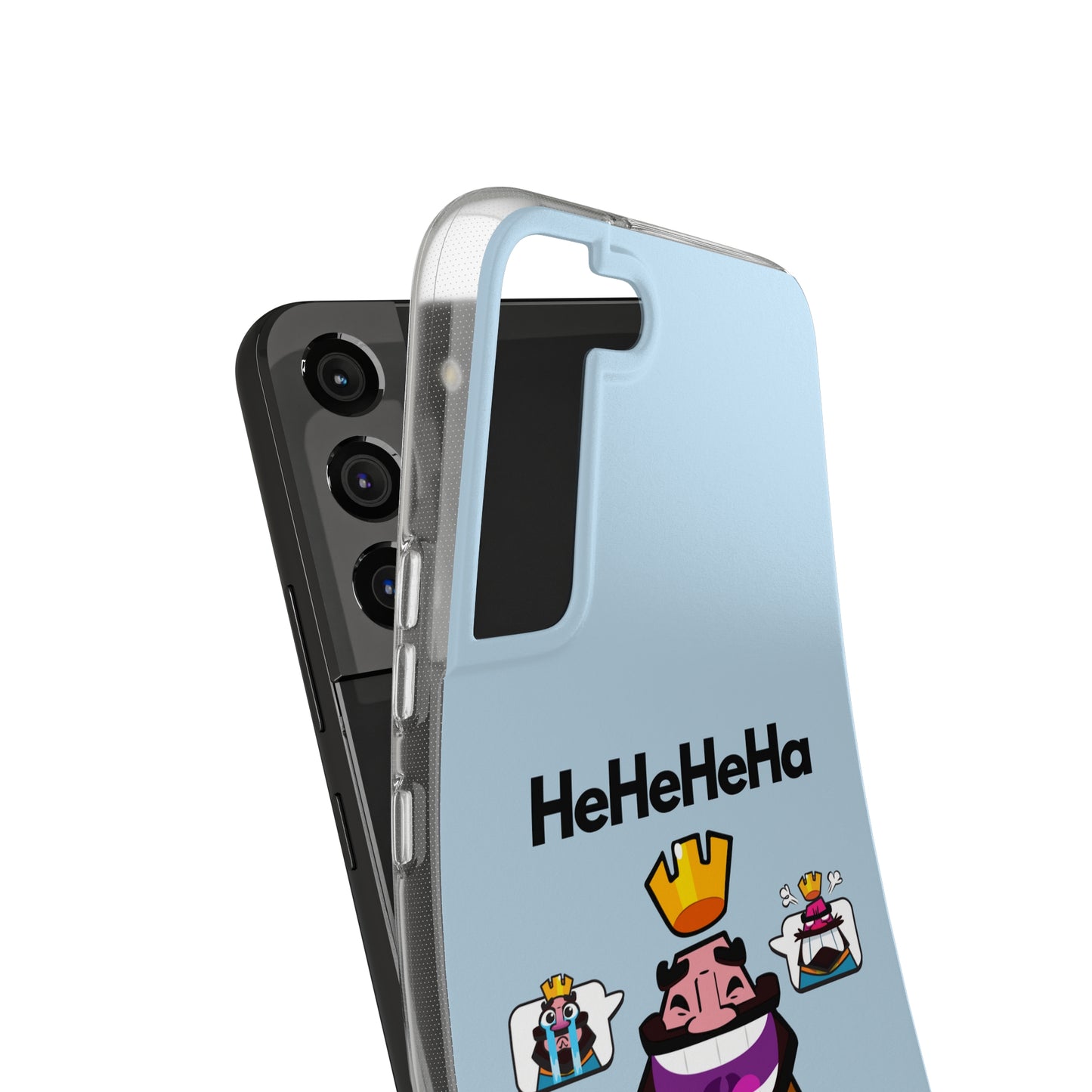 "HeHeHeHa" High Quality Phone Case