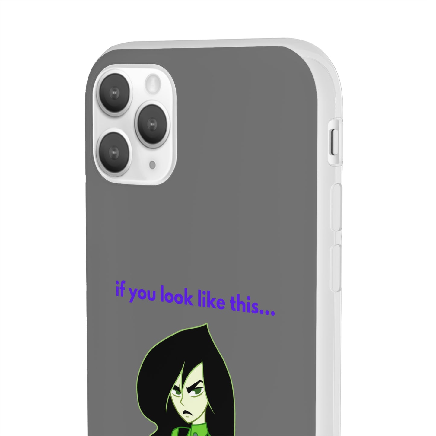 "If you look like this..." High Quality Phone Case