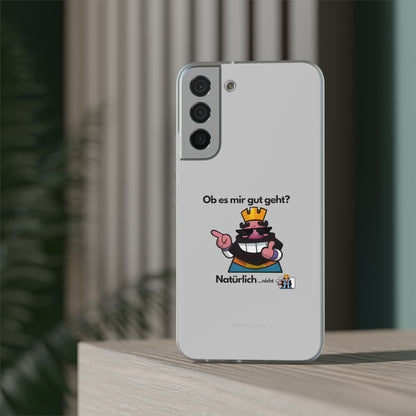 "Ob es mir gut geht? Natürlich... nicht" High Quality Phone Case