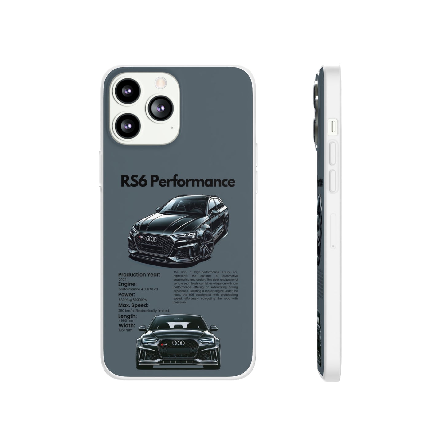 "RS6 Performance" High Quality Phone Case