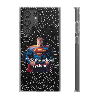 "F*ck the school system" High Quality Phone Case