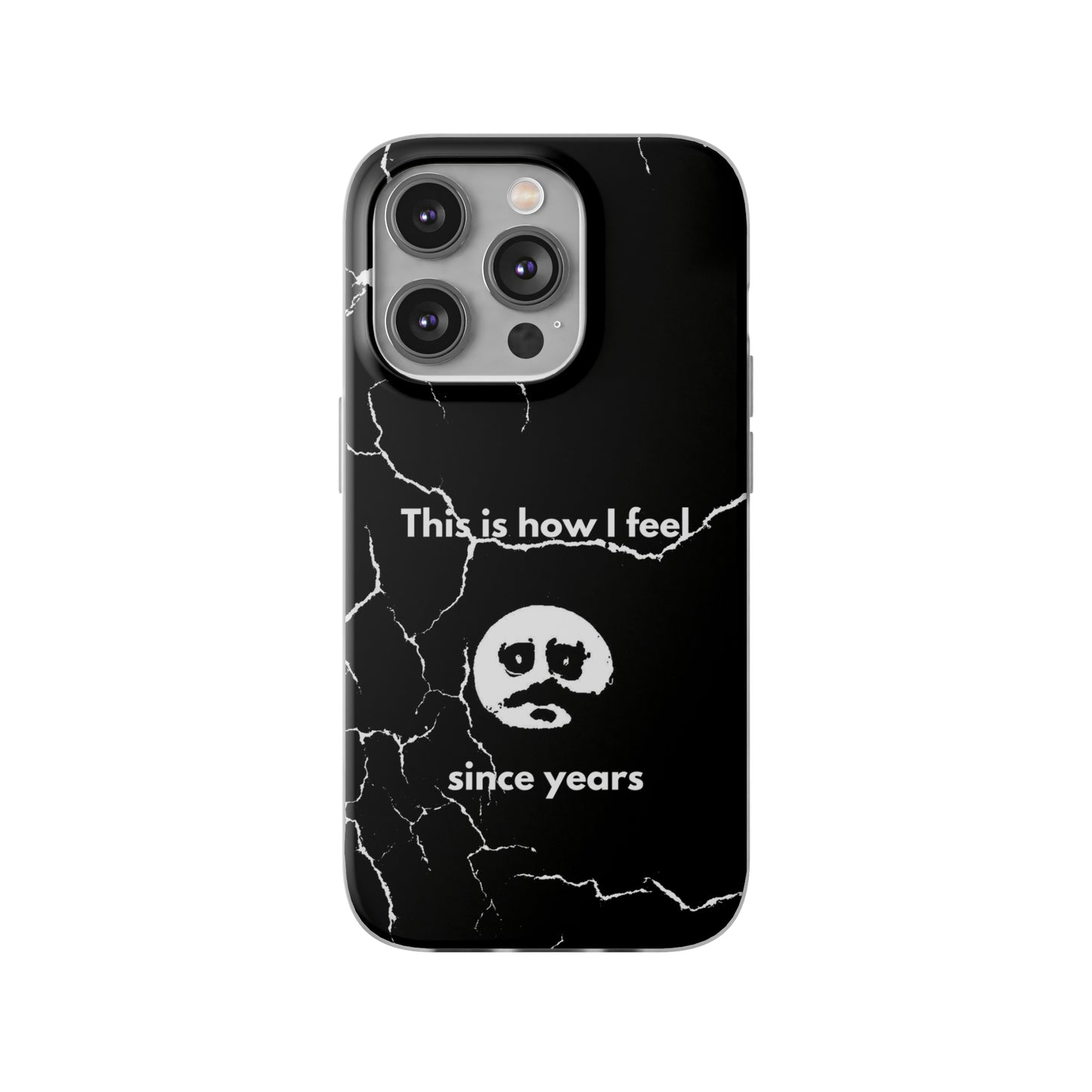 "This is how I feel since years" High Quality Phone Case